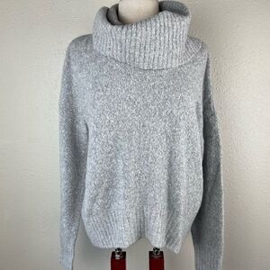 NWT MICHAEL Michael Kors Giftable Light Wool Blend Cowl Neck Sweater Top Size S